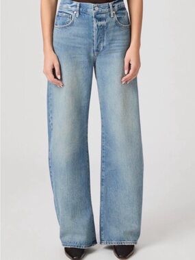 PAIGE Arellia barrel leg jean in terrin
